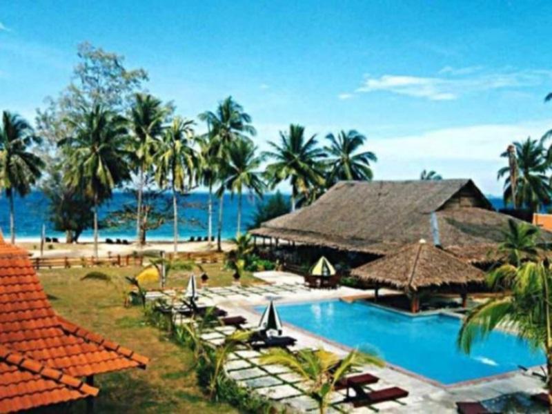 D'Coconut Island Resort Besar Island  Exterior foto